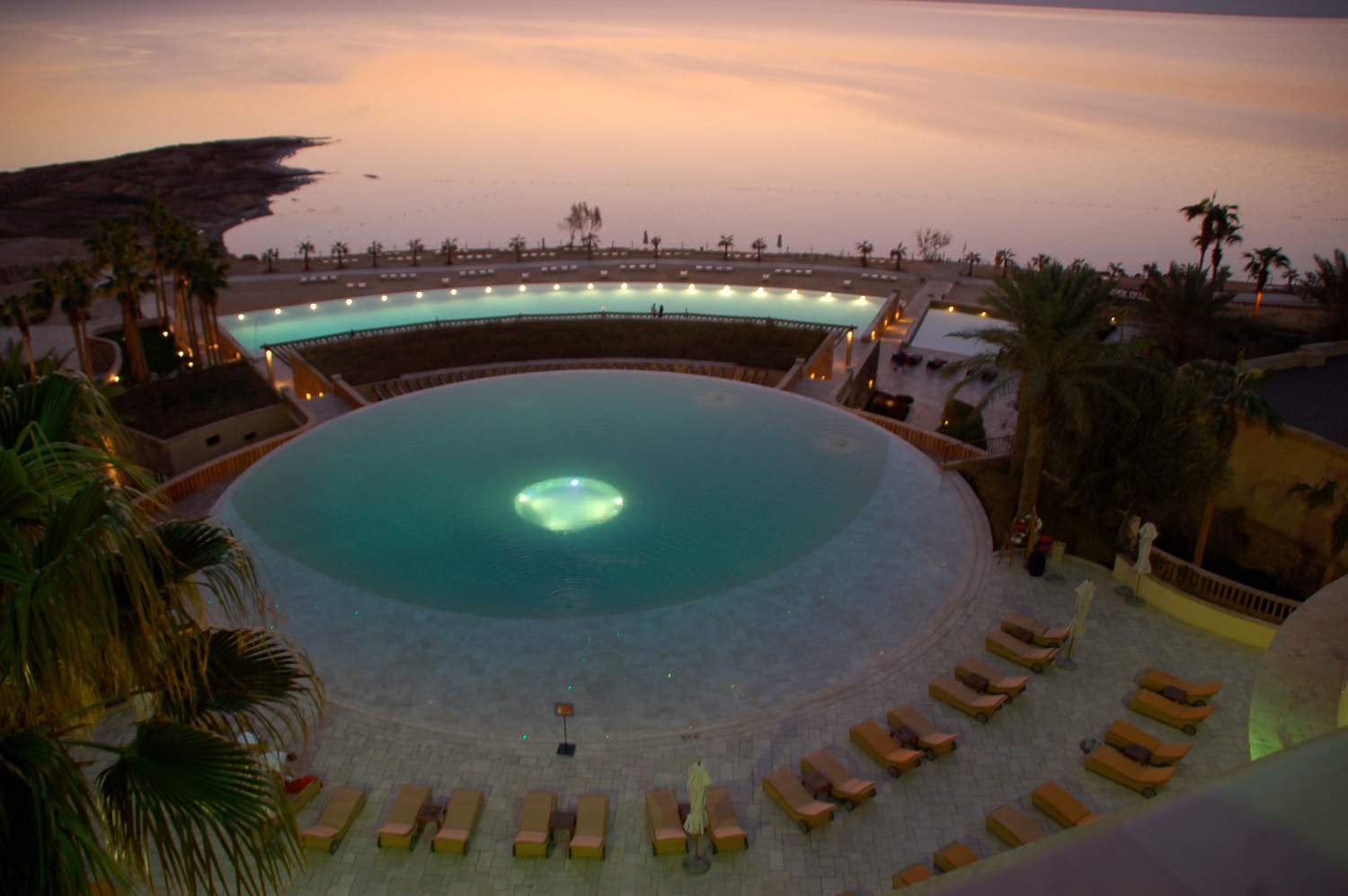 One Of The Fabulous Pools At Hotel Kempinski Dead Sea Resort Jordan